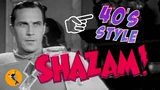 SHAZAM! 40s style trailer