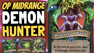 DESTROYING THE META! This Demon Hunter Deck is BROKEN! | Ashes of Outland | Hearthstone