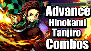 Advanced Hinokami Tanjiro Combos & Tech With 100% TOD Damage | Demon Slayer The Hinokami Chronicles