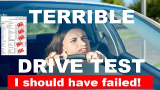 TERRIBLE DMV Drive Test: Pass or Fail? - Nervous Student - EXTREMELY KIND Examiner.