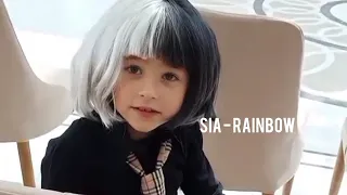 Антонова Милана 6 лет/кавер на песню Sia - Rainbow