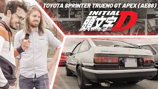 Certainement LA MEILLEURE RÉPLIQUE AU MONDE de l'AE86 d'Initial D