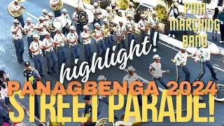 Can't Miss! PANAGBENGA 2024 Street Dance Parade HIGHLIGHT! PMA Band entertains at Session Road!