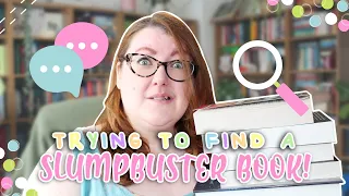 TRY A CHAPTER WITH ME!! | CAN I FIND A SLUMPBUSTER BOOK?! | Literary Diversions