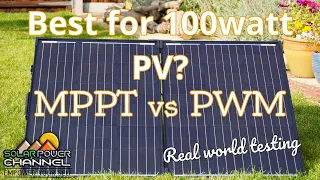 MPPT vs PWM for 100watt Small Solar Panels Which Is Best?