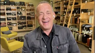 Tom Hanks interview for FINCH - Apollo 13, Saving Private Ryan, Toy Story - Old school technology