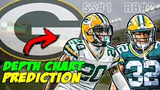 Predicting the Current Green Bay Packers Depth Chart!