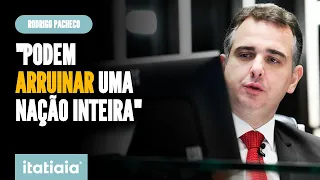 RODRIGO PACHECO DIZ ESPERAR LEGISLAÇÃO REGULATIVA DE INTELIGÊNCIA ARTIFICIAL