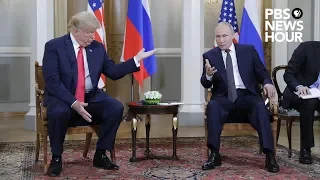 WATCH: President Trump and Russian President Vladimir Putin hold news conference in Helsinki