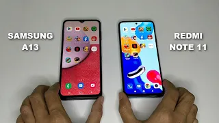 Samsung A13 Vs Redmi Note 11 SPEED TEST