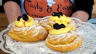 Zeppole di San Giuseppe Grandi Gonfie e Fragranti ricetta facile