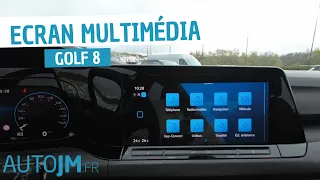 Golf 8 : comment utiliser l'écran multimédia et quelles sont les fonctionnalités ?