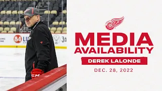 Derek Lalonde Morning Skate Updates | 12/28/22