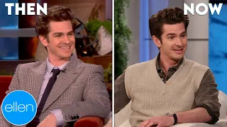 Then and Now: Andrew Garfield's First and Last Appearances on 'The Ellen Show'