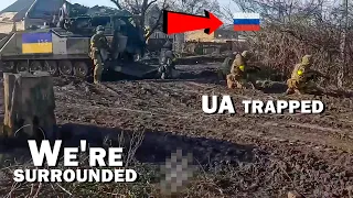 Ukrainian soldiers in a trap | The group is surrounded by Russians | Bakhmut / Kurdyumovka POV 18+