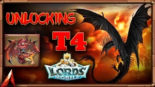 Lords Mobile: Unlocking T4 Troops! Ancient Drake Riders!