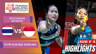 Ratchanok Intanon (THA) vs Putri Kusuma Wardani (INA) - R16 | Malaysia Masters 2024