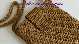 Başak  Modeli Telefon Çantası | Kendin Yap | DIY | Mini Bag  | Crochet Bag