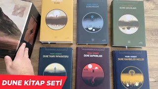 Dune Ciltli Kutu Kitap Seti (6 Kitap Takım) - KUTU AÇILIMI