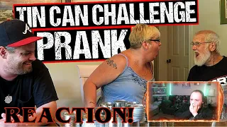 I WAS NOT EXPECTING THIS! AGP TIN CAN CHALLENGE PRANK REACTION!!