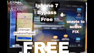 Fix Unable To Activate/Fix Broken Baseband Bypass FREE, from iPhone iOS 14.8 to 12.5.5 |Mobile Media