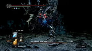 DS1 Going back to unfinished saves, Pure Caster vs. Manus and slow speed (more like M'Anus, amirite)