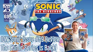 IDW Sonic Issue #69 Review The Comic Series Is Back! 4K