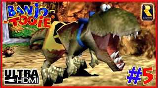 BANJO-TOOIE 100% Walkthrough N64 UltraHDMI Part 5 TERRYDACTYLAND 100% Collectibles & Cutscenes