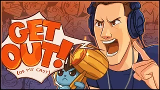 GET OUT OF MY CAST (Parody of Get Out by DAGames) - The8BitParodyCommittee