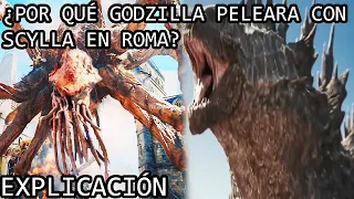 ¿Por Qué Godzilla Peleara contra Scylla en Roma? La Historia de Scylla en Godzilla x Kong The Hunted