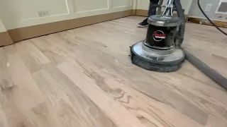 Buffer Sanding Wood Floors