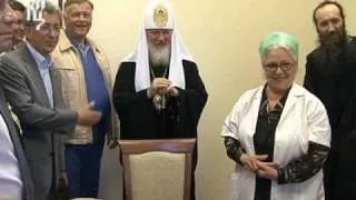 Патриарх Кирилл открыл больницу на Валааме