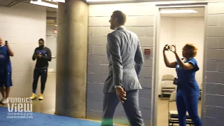 Dirk Nowitzki's Final Arrival to a Dallas Mavericks Game (#ThankYouDirk)
