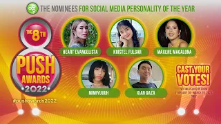 PUSH Awards 2022 | Social Media Personality of the Year nominees