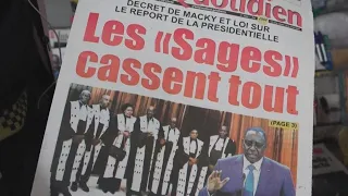 Macky Sall promises to hold delayed presidential vote • FRANCE 24 English