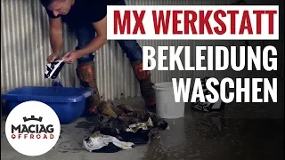 Motocross / Enduro Ausrüstung & Bekleidung waschen | Tutorial | Maciag Offroad MX Werkstatt