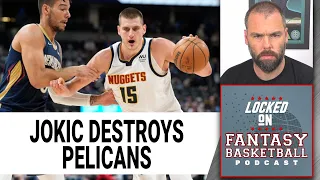 Nikola Jokic Is Pretty Good | NBA Fantasy Basketball Game Recaps | Sunday March 6