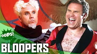 WILL FERRELL | Hilarious and Epic Bloopers, Gags and Outtakes Compilation
