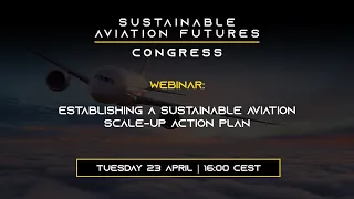 Webinar: Establishing a Sustainable Aviation Scale-up Action Plan