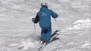 Advanced Mogul skiing Movements, explanation and visuals