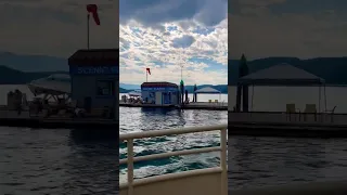 Lake Coeur d'Alene ~ Coeur d'Alene Idaho ~ On a Boat!