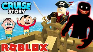 CRUISE STORY In Roblox - Scary Story | Khaleel and Motu Gameplay
