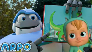 Dino Daniel | Baby Daniel and ARPO The Robot | Funny Cartoons for Kids