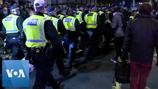 Police Respond to Anti-Lockdown Protests in London