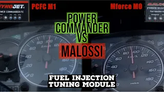 MALOSSI vs DYNOJET acceleration | fuel INJECTION tuning | FMP - SolidPASSion |
