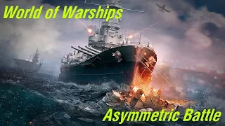 World of Warships - Asymmetric Battle - 299,323 Damage - May 10, 2024 #WOWS #WorldofWarships