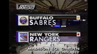 Rangers vs. Sabres 1-20-1995
