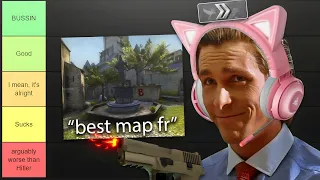 ranking every cs2 map...