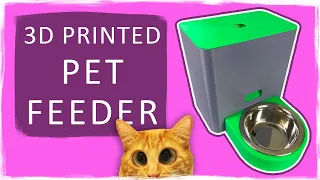 FAT PET FEEDER 🙀– Free 3D Printed Pet Feeder