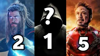 Top 10 Most Powerful Avengers In MCU [Explained In Hindi] | SuperHero Talks